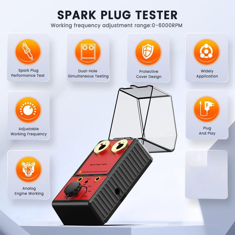 IgnitionAce - Dual Plug Tester for Cars & Motorcycles