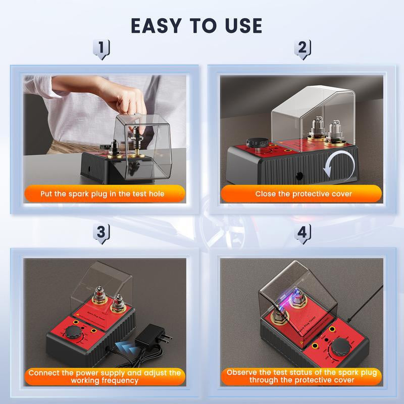 IgnitionAce - Dual Plug Tester for Cars & Motorcycles