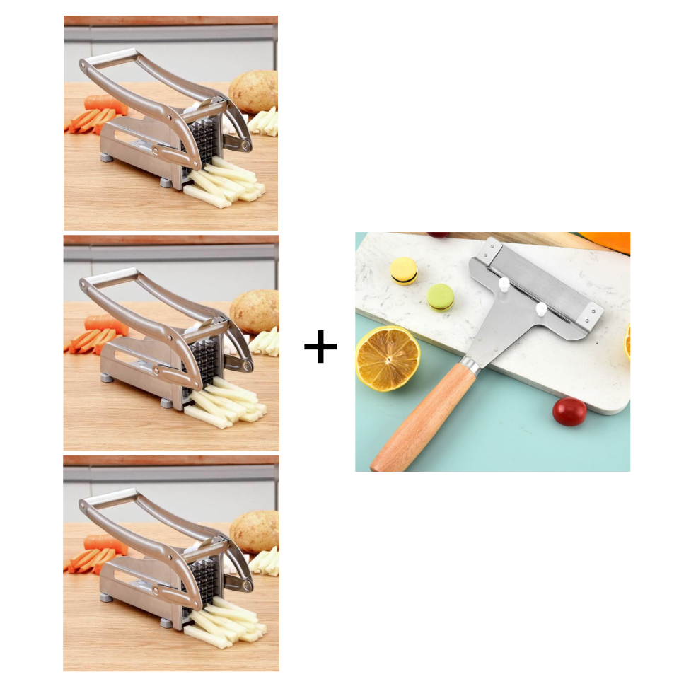 CrispCut - Fast French Fry & Veggie Slicer