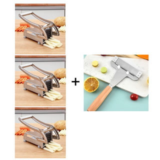 CrispCut - Fast French Fry & Veggie Slicer