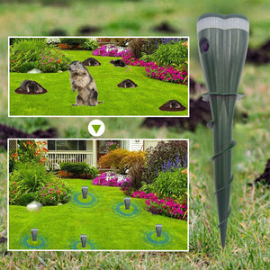MoleSafe – Solar Waterproof Mole Repeller