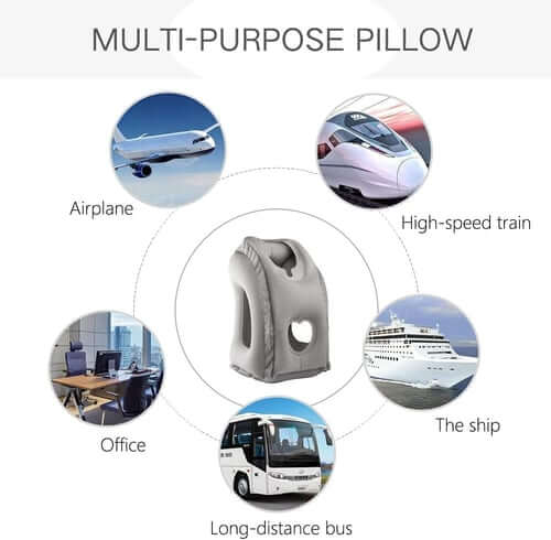 CloudRest - Inflatable Travel Pillow
