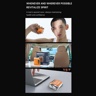 SmoothEdge – Compact Rotary Electric Shaver for Men