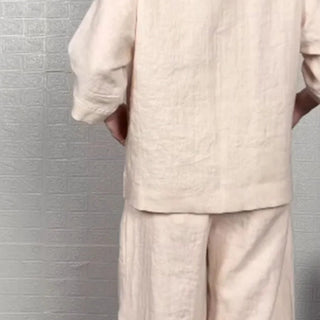 LinaEase – Cotton Linen Two Piece Set