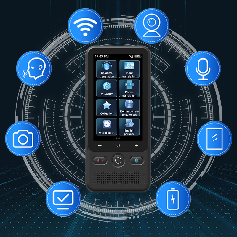 LinguaPro – AI Language Translator Device