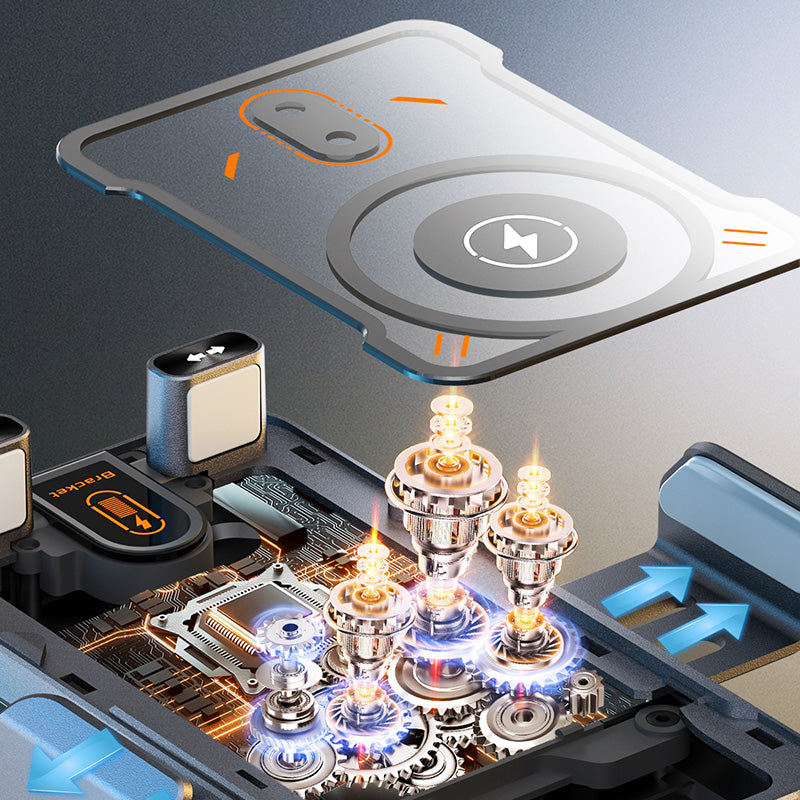 SnapCharge | 2-in-1 Rotating Car Phone Holder