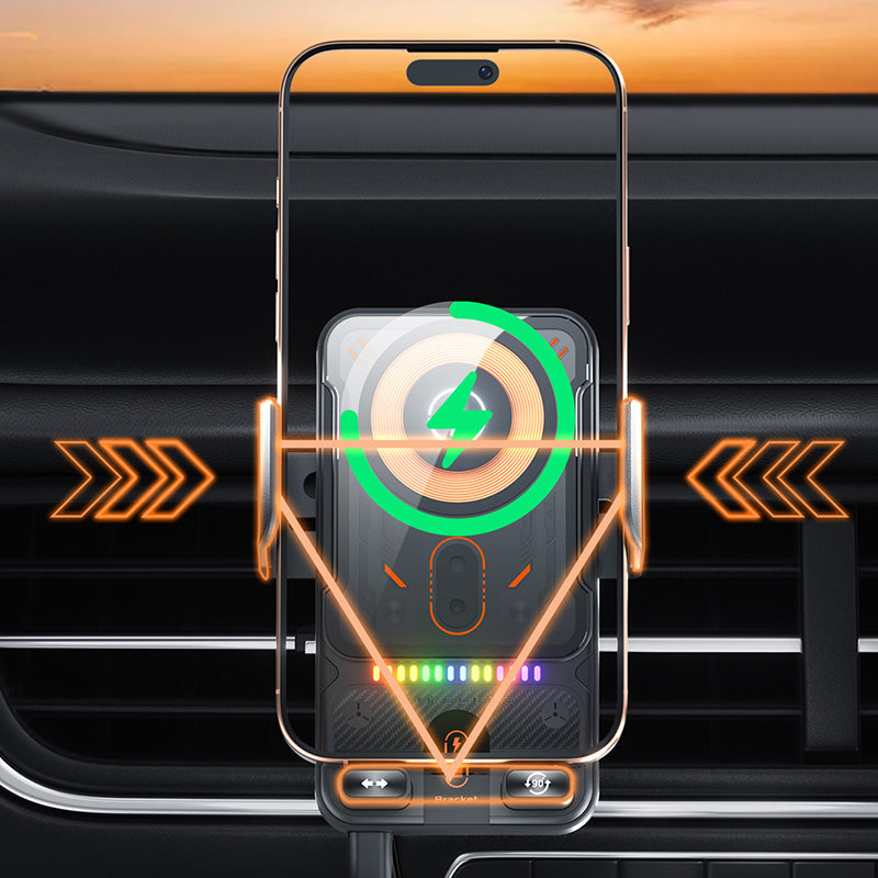 SnapCharge | 2-in-1 Rotating Car Phone Holder