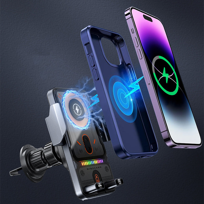 SnapCharge | 2-in-1 Rotating Car Phone Holder