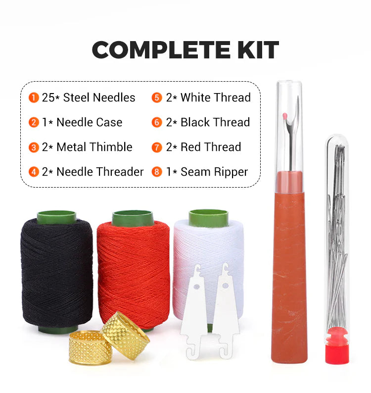 StitchMate – 37 Pcs Complete Sewing Tool Set