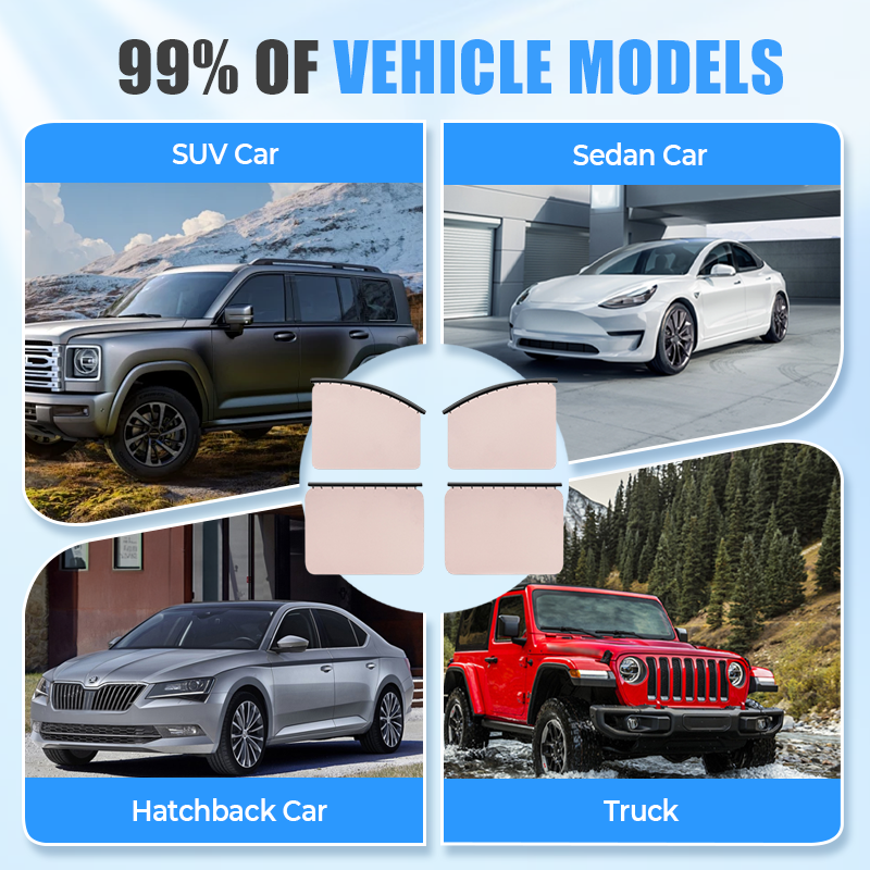 SunShield X – Sliding Car Window Sunshade