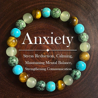 StoneAura – Elegant Natural Stone Charm Bracelet