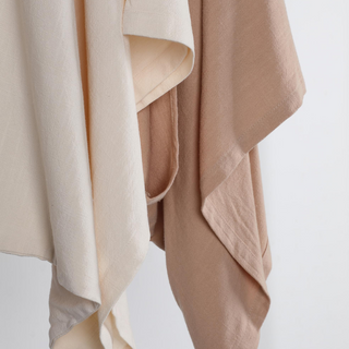 BellaVibe – Lightweight Linen Shrug with Loose Fit