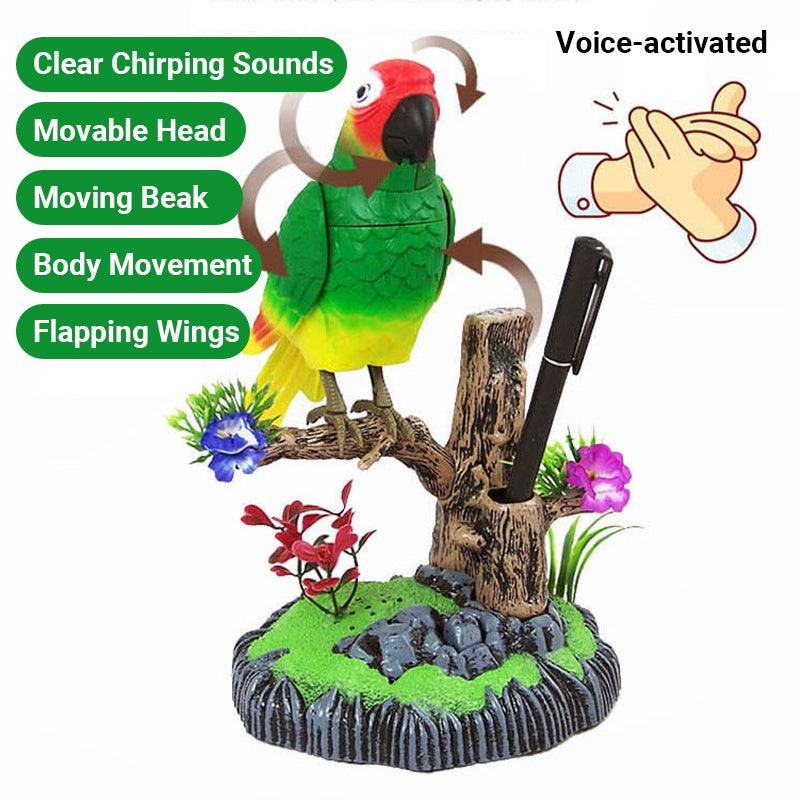 ChirpMate – Voice-Activated Interactive Bird Toy