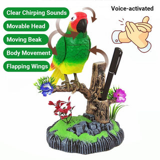 ChirpMate – Voice-Activated Interactive Bird Toy
