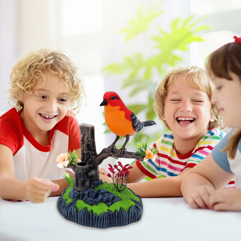 ChirpMate – Voice-Activated Interactive Bird Toy
