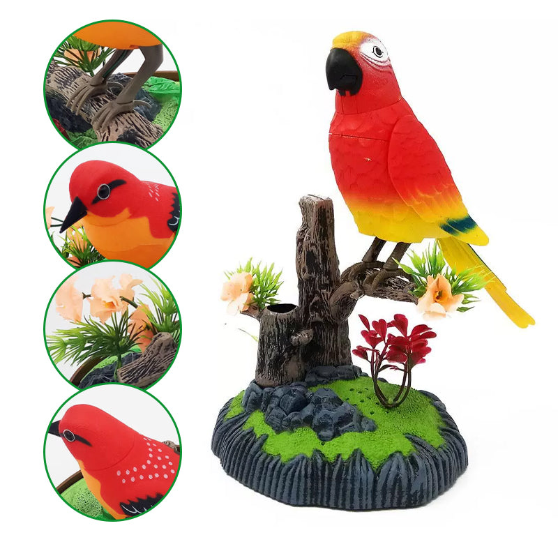 ChirpMate – Voice-Activated Interactive Bird Toy