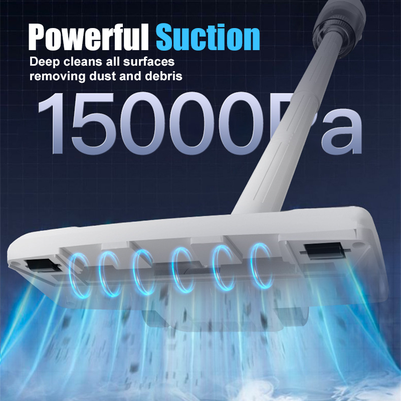 TurboSuction - 3-in-1 Cordless Vacuum – Deep Clean in Minutes