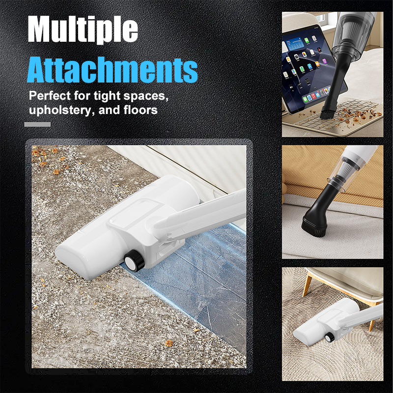 TurboSuction - 3-in-1 Cordless Vacuum – Deep Clean in Minutes