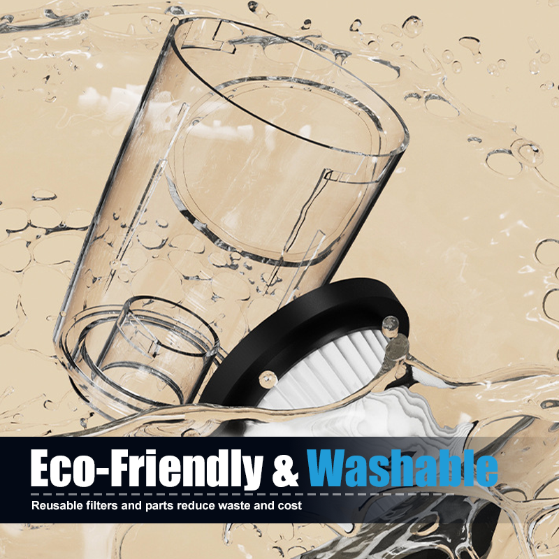 TurboSuction - 3-in-1 Cordless Vacuum – Deep Clean in Minutes