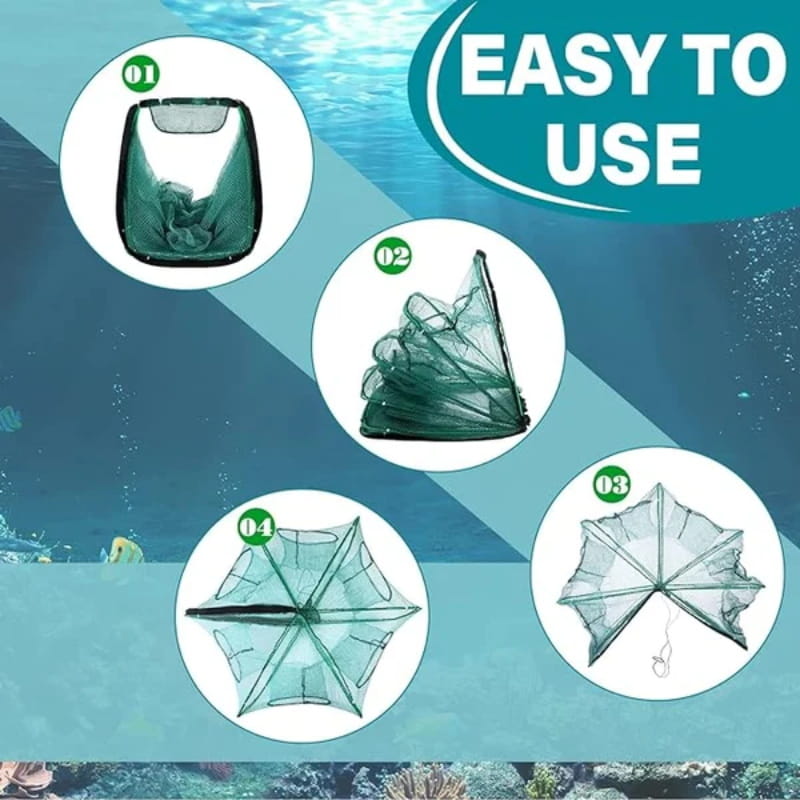 AquaCatch – Foldable Fishing Trap Net