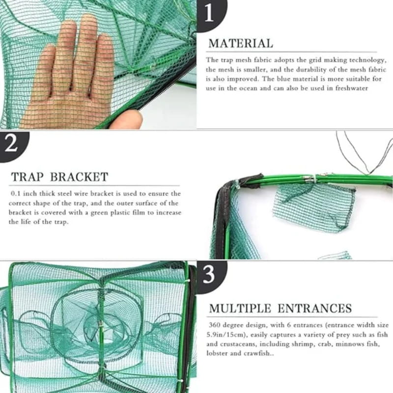 AquaCatch – Foldable Fishing Trap Net
