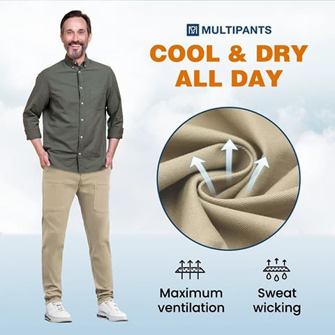 EnduraFlex - Heavy-Duty Stretch Cargo Trousers