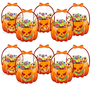 PumpkinJoy – Halloween Transparent Favor Bags
