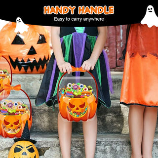 PumpkinJoy – Halloween Transparent Favor Bags