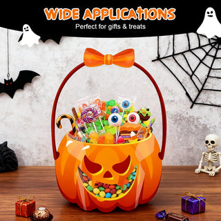 PumpkinJoy – Halloween Transparent Favor Bags