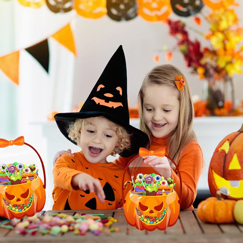 PumpkinJoy – Halloween Transparent Favor Bags