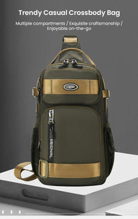 UrbanStride – Adjustable Casual Travel Chest Bag