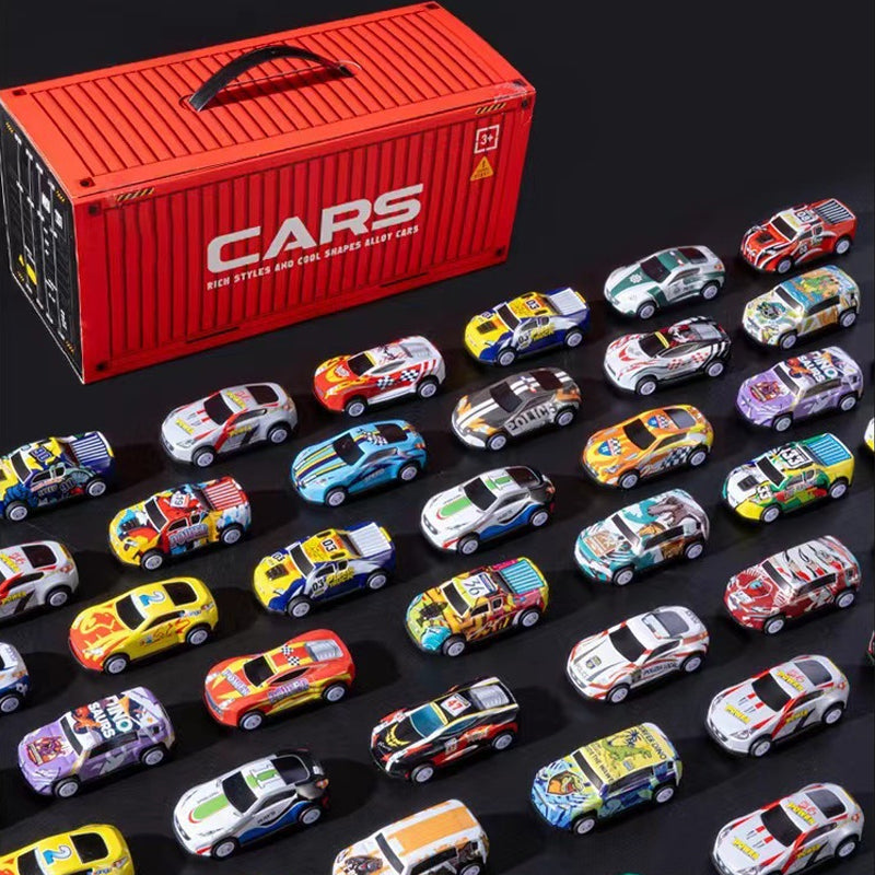 SpeedBox – 48-Car Pull-Back Garage Playset