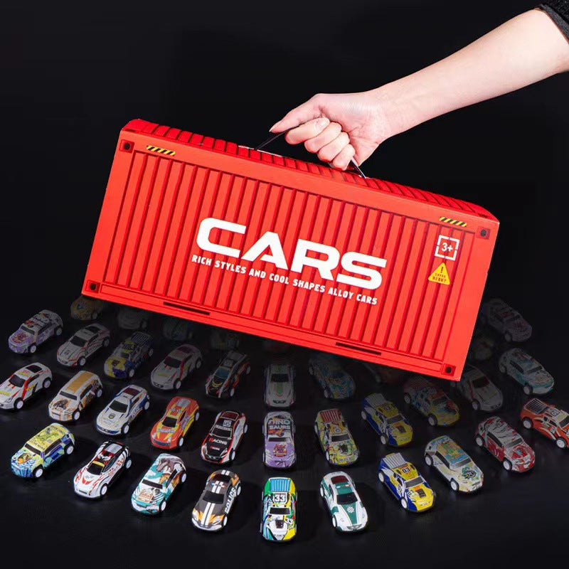 SpeedBox – 48-Car Pull-Back Garage Playset