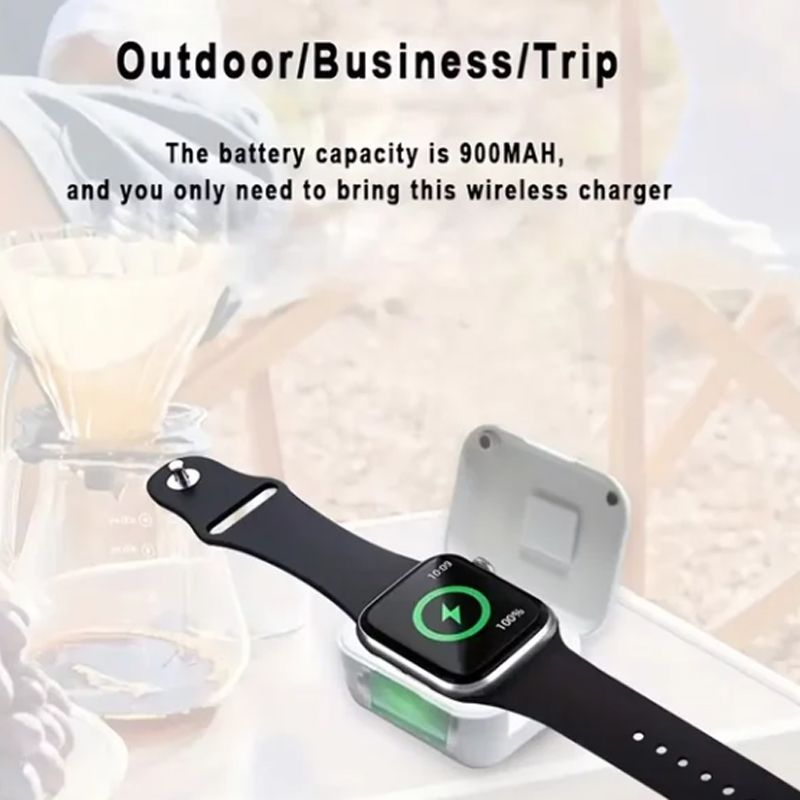 PowerTick – Portable Smartwatch Wireless Charging Dock