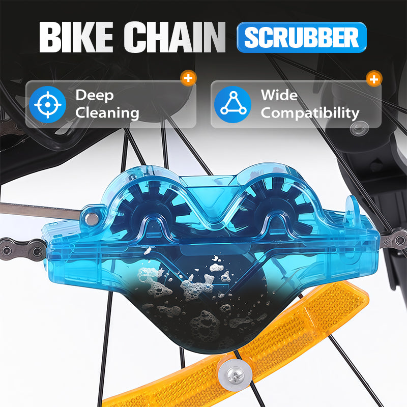 BikeBoost - Compact Chain Scrubber