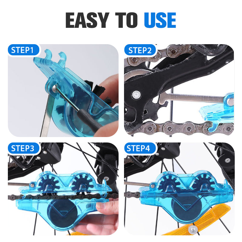 BikeBoost - Compact Chain Scrubber