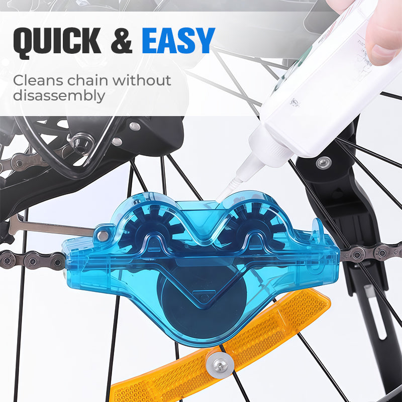 BikeBoost - Compact Chain Scrubber