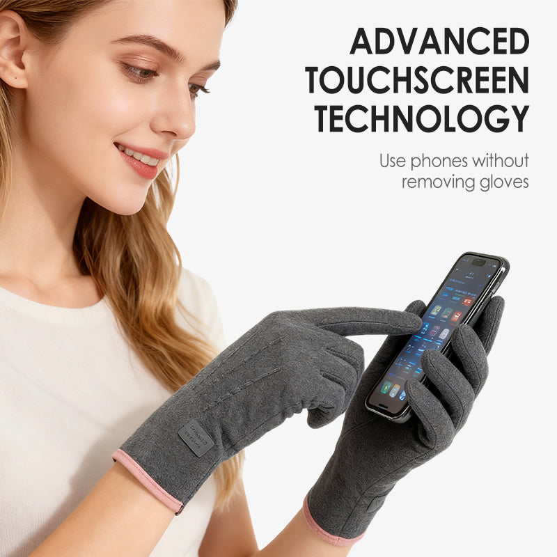 GripWarm – Windproof Touchscreen Gloves