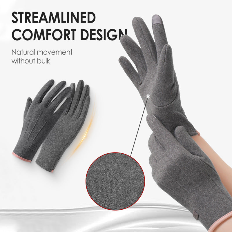 GripWarm – Windproof Touchscreen Gloves