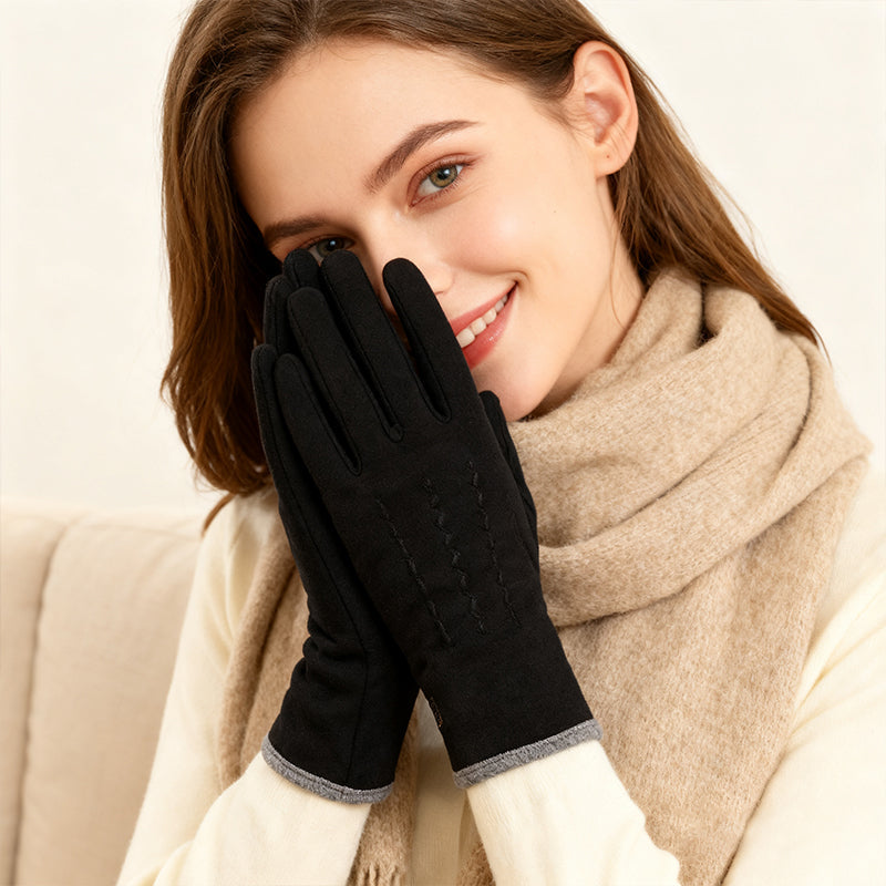 GripWarm – Windproof Touchscreen Gloves