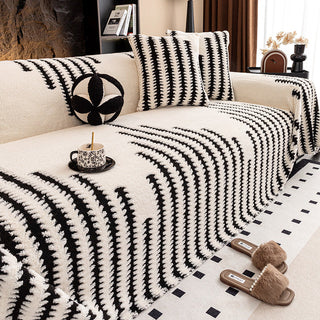 SnuggleFit – Plush Couch Protection Cover