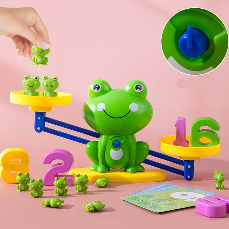 ScaleSafari – Cartoon Animal Balance Toy Set