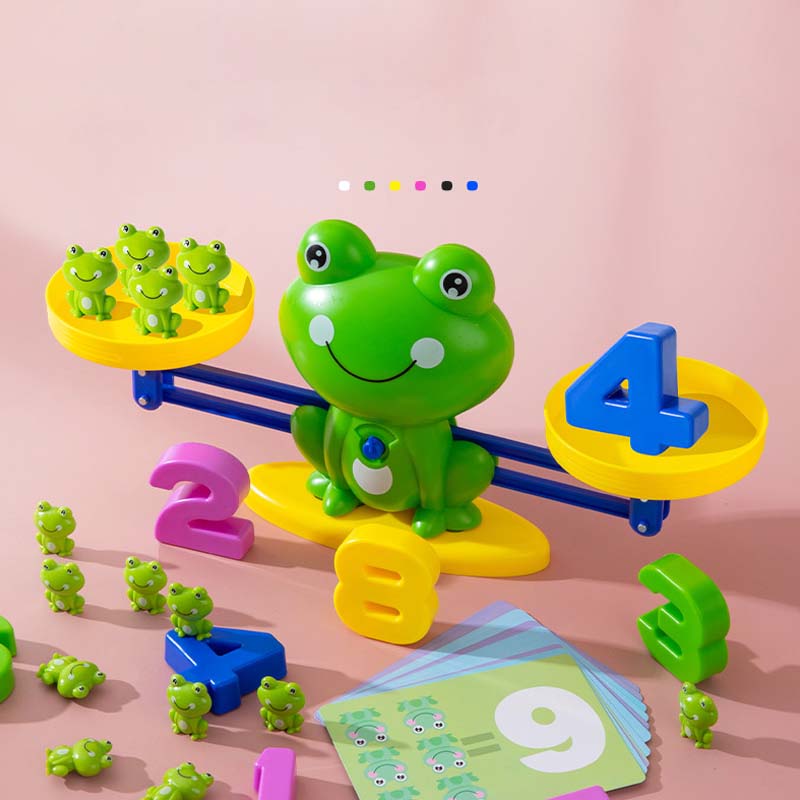 ScaleSafari – Cartoon Animal Balance Toy Set