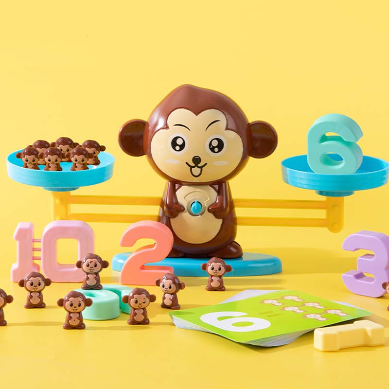 ScaleSafari – Cartoon Animal Balance Toy Set