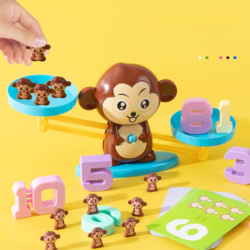 ScaleSafari – Cartoon Animal Balance Toy Set