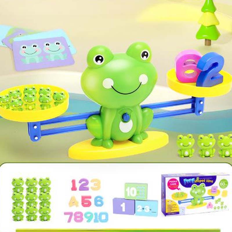 ScaleSafari – Cartoon Animal Balance Toy Set