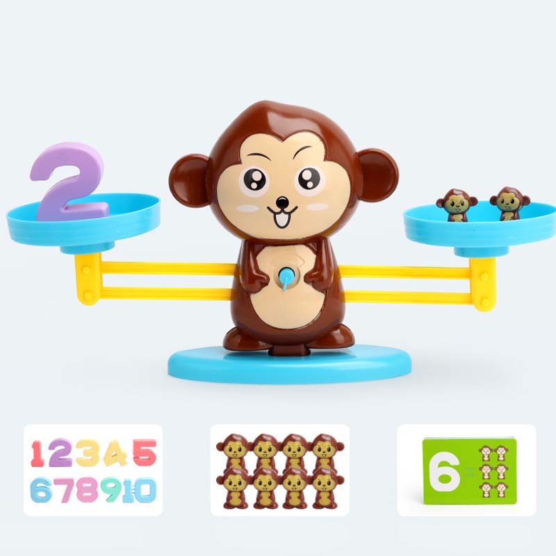 ScaleSafari – Cartoon Animal Balance Toy Set