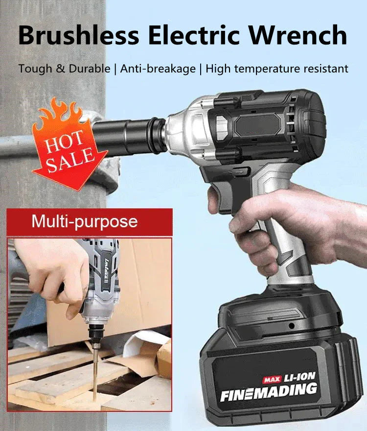 PowerDrive – Heavy-Duty Brushless Electric Wrench