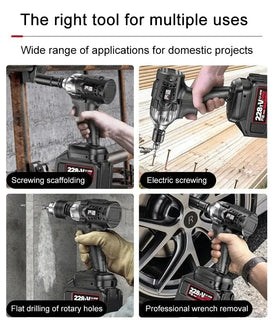 PowerDrive – Heavy-Duty Brushless Electric Wrench