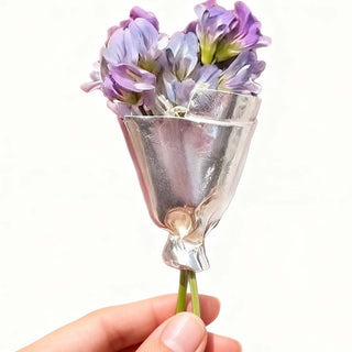 LuxeBloom – Elegant Flower Brooch Pin for Women